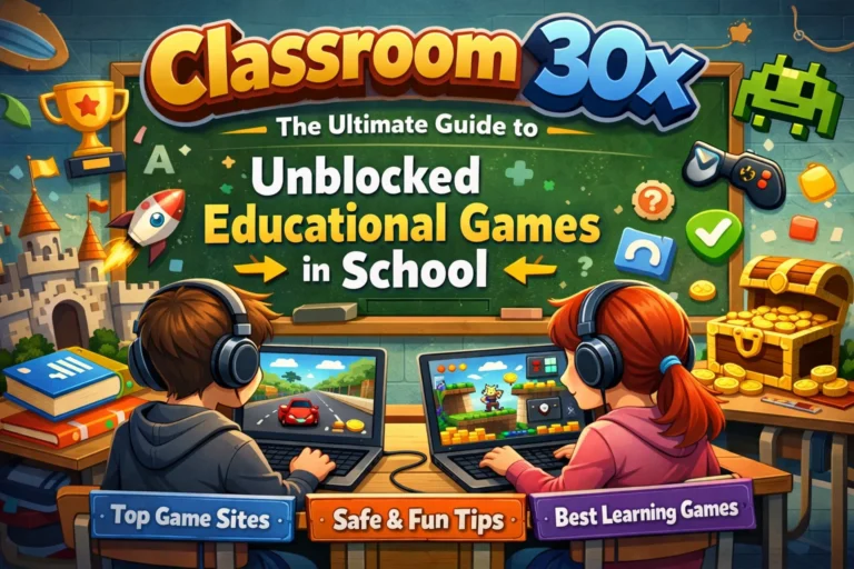 Classroom 30x: The Ultimate Guide to Unblocked Educational Games in School headlinepost