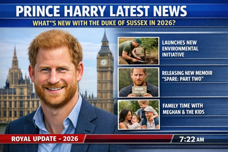 Prince Harry Latest News