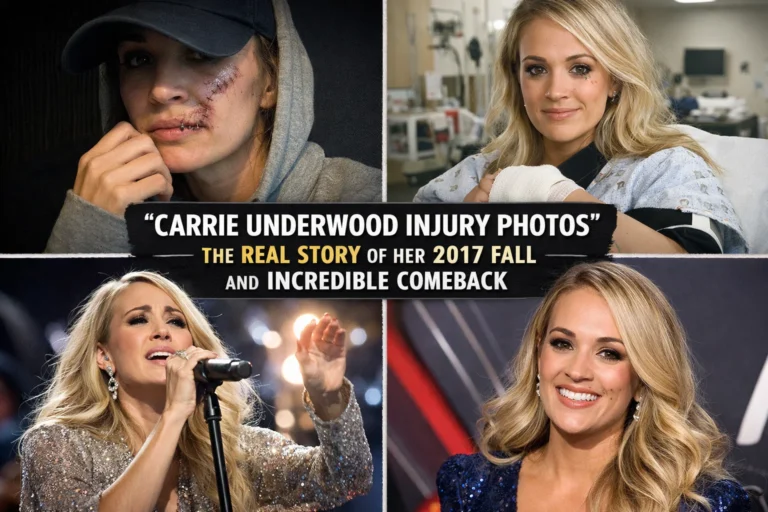 Carrie Underwood Injury Photos